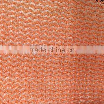 Orange Fireproof Plastic Net / Scaffolding Net Exported to Europe