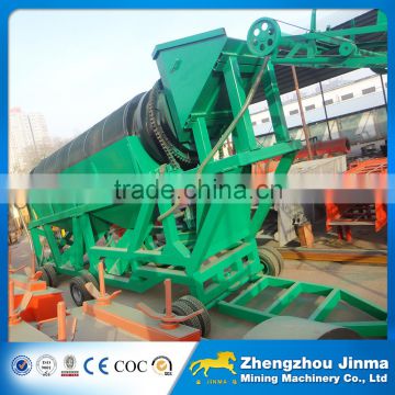 10-400 Ton Small Scale Alluvial Gold Trommel Wash Plant For Ghana