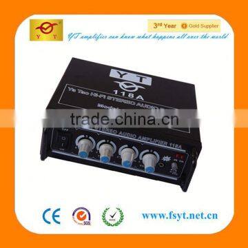 fm coaxial cable amplifier YT-118A with soft antenna