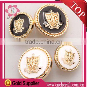 2015 fashion high quality metal button metal buttons for blazers