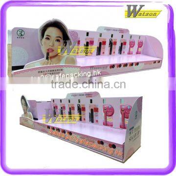 Sugar lip stick demo cardboard counter display