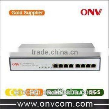 best seller 802.3aT 5 port POE Switch with 4 port poe fiber optic ethernet switch