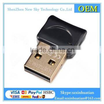 New plug and play high speed mini usb wireless bluetooth CSR 4.0 CSR8510 chipset USB bluetooth dongle adapter