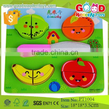 2015 Custom Design Wholesale Cheaper Price Wood Puzzle Fruit