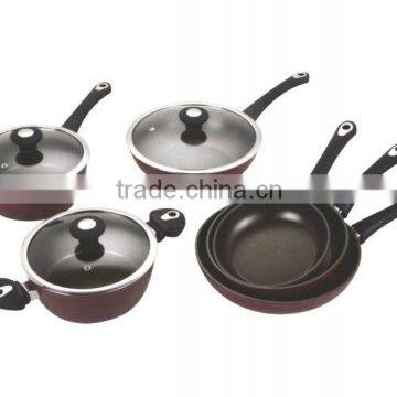 9PCS Porcelain Cookware Set C1127