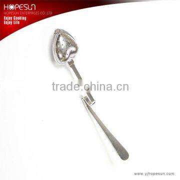 HS-TI018 food grade heart shape S/S tea infuser