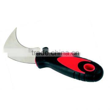 building tools plastic putty knife with wooden handle