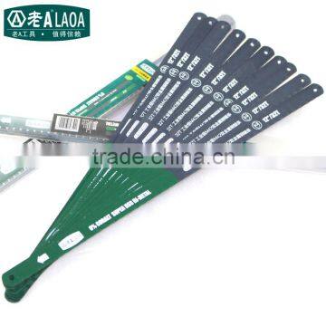 LAOA 10pcs M42 High Speed Steel Double Metal Hand Steel Saw Blade photo-2