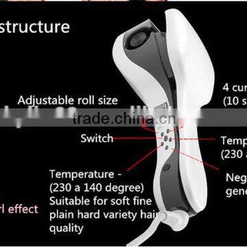 Negative Ions Magic Hair Curler LCD Display Screen Automatic Hair Device photo-5