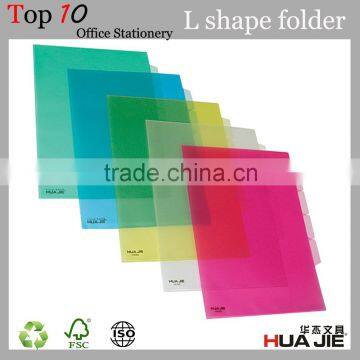 a4 size L shape clear folders L shaped transparent folder transparent plastic folders