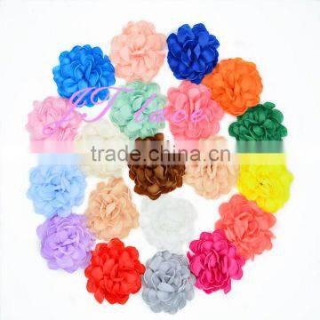 colorful satin flowers headband- many color to choose, also can custom color