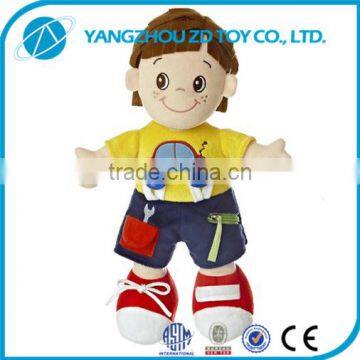 customize baby toy doll stuffed plush doll toy