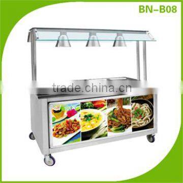 Restaurant Equipment Stainless Steel Food Warmer Bain Marie,Buffet Bain Marie BN-B08