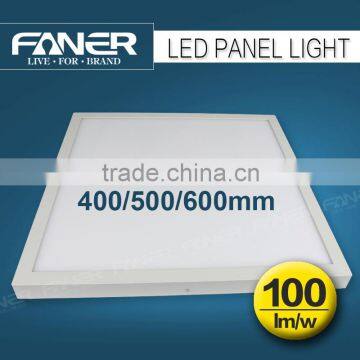hot sale shenzhen CE/UL surface mouted 400/500/600 square led panel light