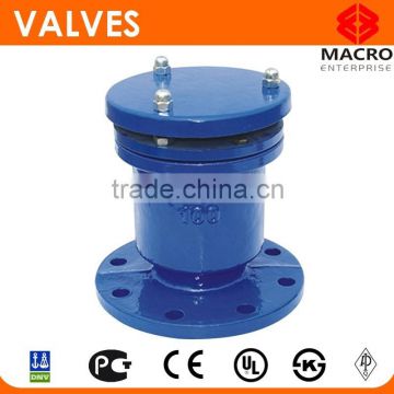 Cast Iron Air Release Valve with Single Ball BS4504 Flange