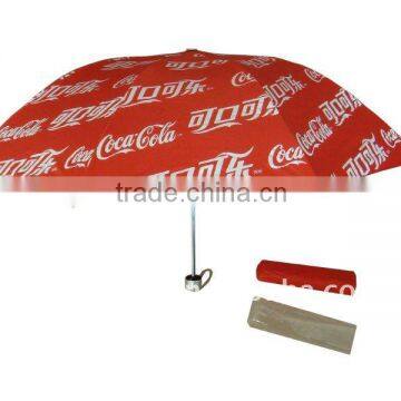 Advertising promotional manual foldable umbrella