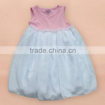 Fashion flower baby girl dress wholesales girl dress