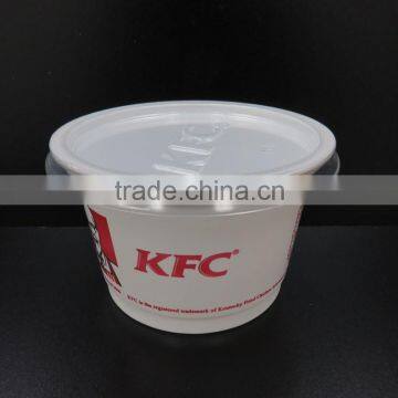 Wholesale High Quality 320ml Disposable Plastic Soup Bowl with SGS Testing