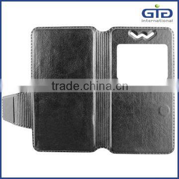 [GGIT] for Smartphone Push-and-Pull Universial Leather Cover Case photo-6