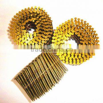 15Degree Screw Shank Coil Nails(Hot Sale)