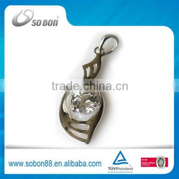 supply 925 sterling silver crystal stone pendants