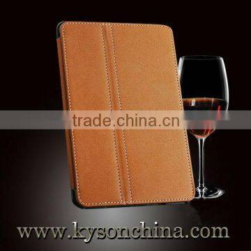 Shockproof customized leather case for ipad air