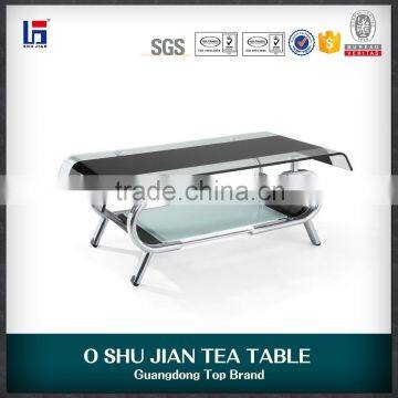 China power glass tea living room coffee table furniture SJ106B                        
                                                Quality Choice