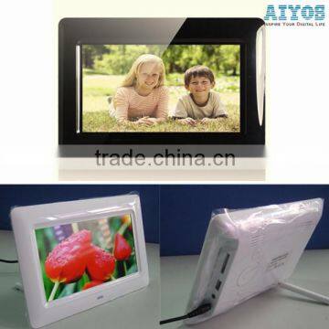 Advertising Display Small Size Lcd Photo Frame Digital 7" HOT