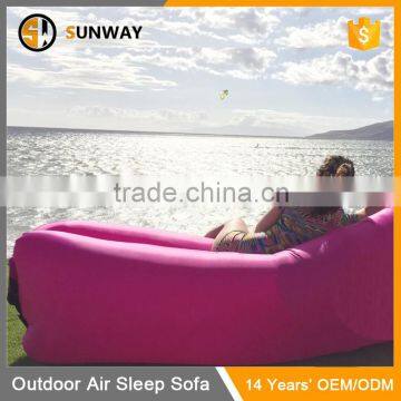 China Manufacturer Good Quality Ourdoor Bed Fast Inflatable Lounger