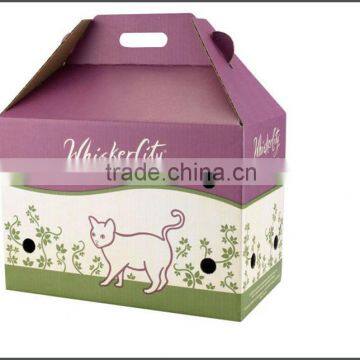 Matt Lamination,Stamping,UV Coating Printing Handling and Accept Custom Order Carton box