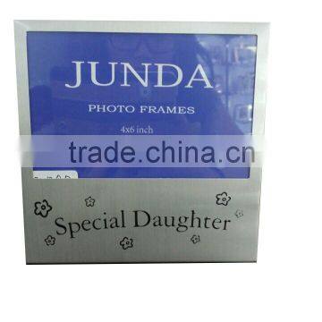 fashion silver aluminum photo frame ZD130P