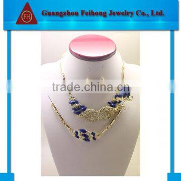 Hot-selling China design most popular african gold plated jewelry sets