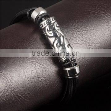 2016 Top Quality Cowhide Leather Magnetic Buckle Wholesale