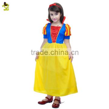 Halloween Carnival Deluxe Snow White kids Costume Snow White costume girl Dress