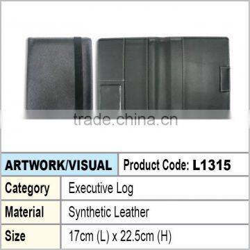 PU Leather Executive Log Cover