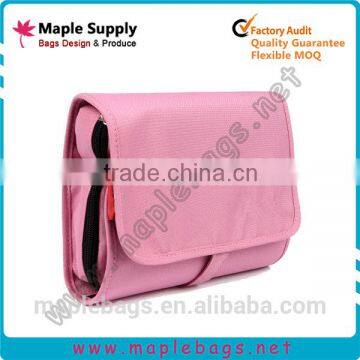 Fold Up Cosmetic Bag with Hook