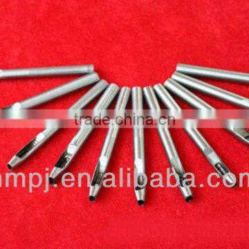 high quality 8mm diameter flat hole pin puncher for leather belt