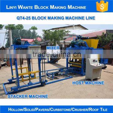 QT4-25 Low Investment Auto Fly Ash Brick Making Machine Hollow Block Machine for Sale photo-5