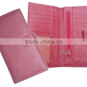 Silm Design Wallet with Credit Card Pockets for Womens Customized Logo Available