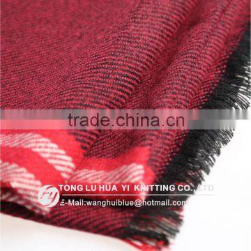 Audited Factorywoven 100%acrylic Custom Woven Scarf