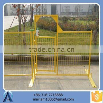 2015 new design Canada standard galvanized PVC coated welded wire mesh temporary fence