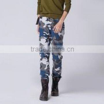 For 2014 New Design Man pants,Designer men's grey camo pants