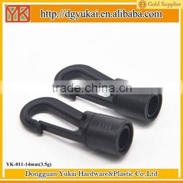Yukai Fashion Style Plastic Cord Hook With 8mm Cord End photo-2