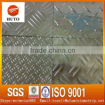 Embossed Aluminium Sheet and Plate For Truck Body Flooring