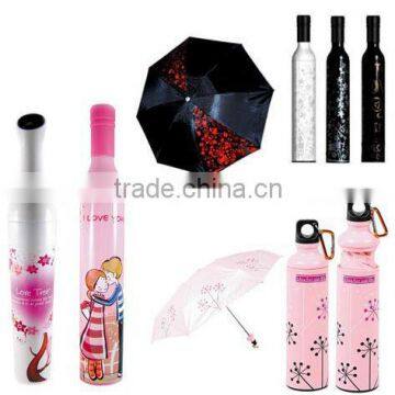 Sport Bottle Shape Mbrella /bottle Shape Umbrella(Social Audit and BSCI Certified Company)