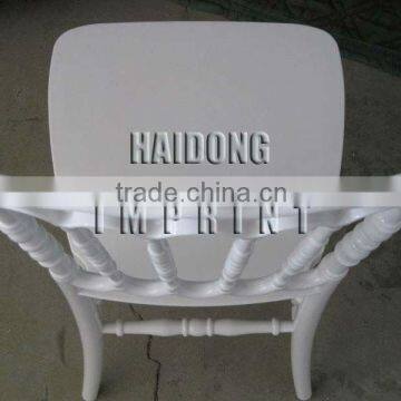 White napoleon chair resin chiavari chair silla napoleon