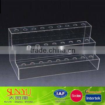 Strong and durable acrylic display shelf