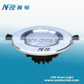 AC120V Quality Aluminum dimmable LED downlight 5Watt, High Lumen 4000K LED down Lighting