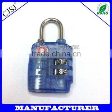 Factory Direct Hot Sale New Design Plastic TSA Lock For Custome Safe