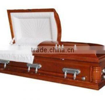 Cherry Veneer Casket